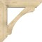 Ekena Millwork Legacy Slat Rough Sawn Bracket w/ Offset Brace, Douglas Fir, 8"W x 36"D x 36"H BKT0806X36X36LEC06RDF - alternate 2